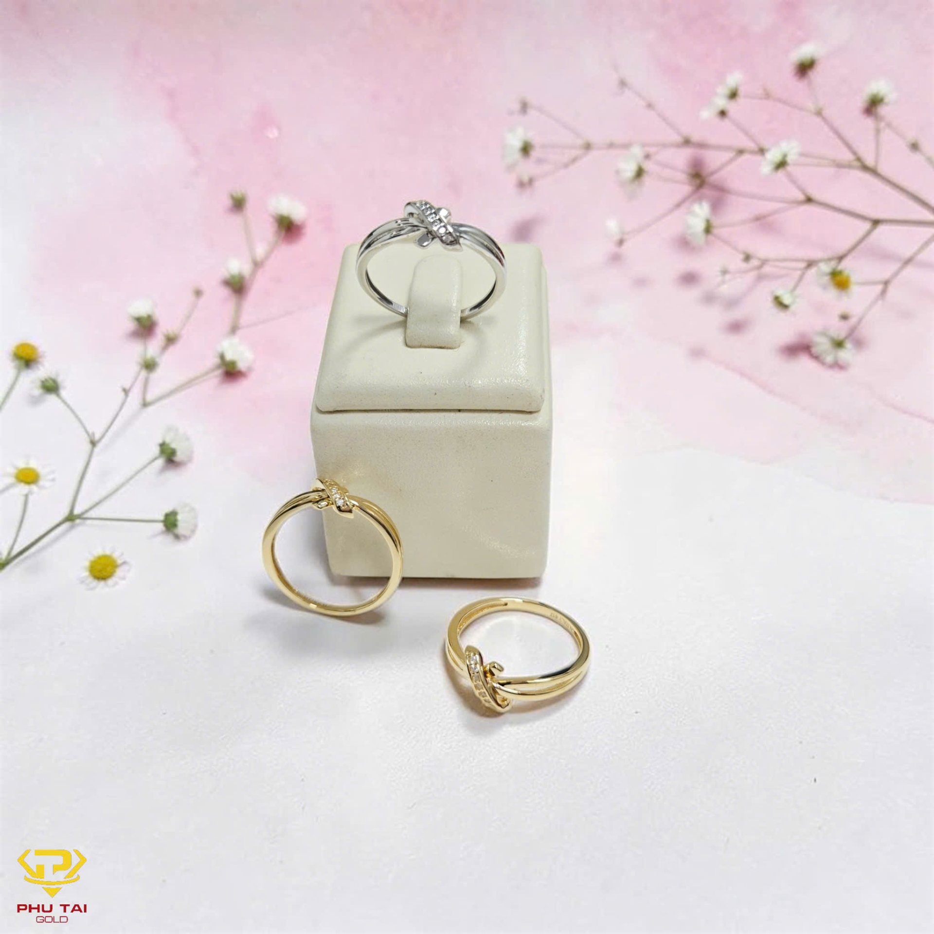 Nhẫn nữ vàng tây (mã NN 25107)